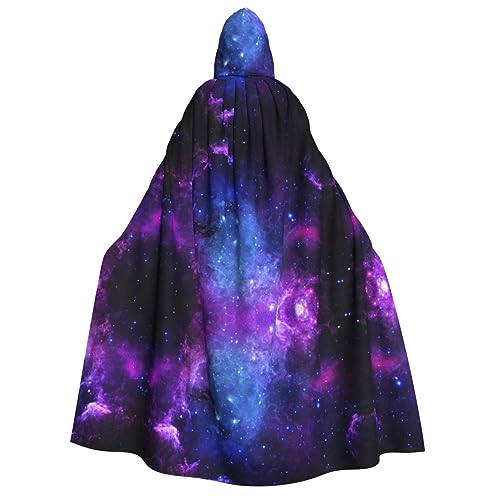 Loppott Kapuzenumhang für Erwachsene, Galaxie-Druck, Halloween, Weihnachtsfeiern, Cosplay-Kostüm, Kapuze, Karnevalsumhang Loppott Kapuzenumhang für Erwachsene, Galaxie-Druck, Halloween, Weihnachtsfeiern, Cosplay-Kostüm, Kapuze, Karnevalsumhang von Loppott