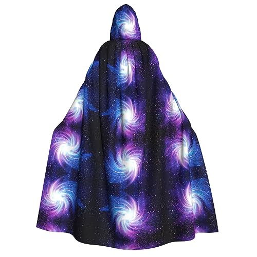 Loppott Kapuzenumhang für Erwachsene, Glaxy Print, Halloween, Weihnachtsfeiern, Cosplay-Kostüm, Kapuze, Karnevalsumhang Loppott Kapuzenumhang für Erwachsene, Glaxy Print, Halloween, Weihnachtsfeiern, Cosplay-Kostüm, Kapuze, Karnevalsumhang von Loppott
