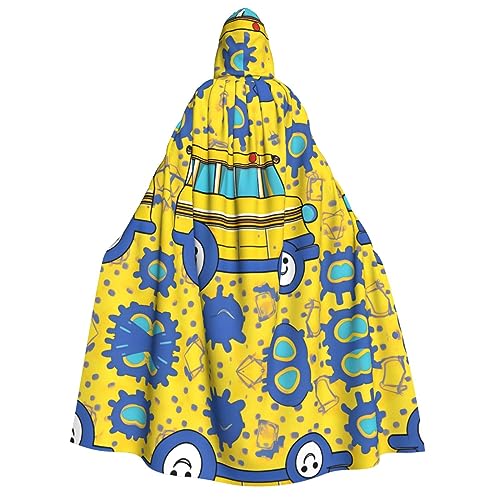 Loppott Kapuzenumhang für Erwachsene, Schulbus-Druck, Halloween, Weihnachtsfeiern, Cosplay-Kostüm, Kapuze, Karnevalsumhang Loppott Kapuzenumhang für Erwachsene, Schulbus-Druck, Halloween, Weihnachtsfeiern, Cosplay-Kostüm, Kapuze, Karnevalsumhang von Loppott