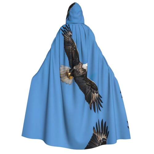 Loppott Kapuzenumhang für Erwachsene, Weißkopfseeadler, Halloween, Weihnachtsfeiern, Cosplay-Kostüm, Kapuze, Karnevalsumhang Loppott Kapuzenumhang für Erwachsene, Weißkopfseeadler, Halloween, Weihnachtsfeiern, Cosplay-Kostüm, Kapuze, Karnevalsumhang von Loppott