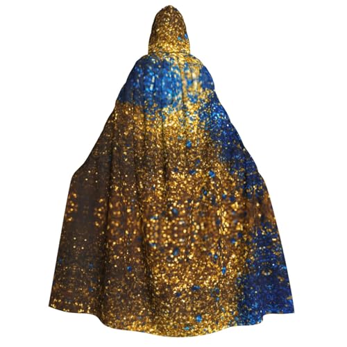 Loppott Kapuzenumhang für Erwachsene, mit Glitzermuster, Halloween, Weihnachtsfeiern, Cosplay-Kostüm, Kapuze, Karnevalsumhang Loppott Kapuzenumhang für Erwachsene, mit Glitzermuster, Halloween, Weihnachtsfeiern, Cosplay-Kostüm, Kapuze, Karnevalsumhang von Loppott