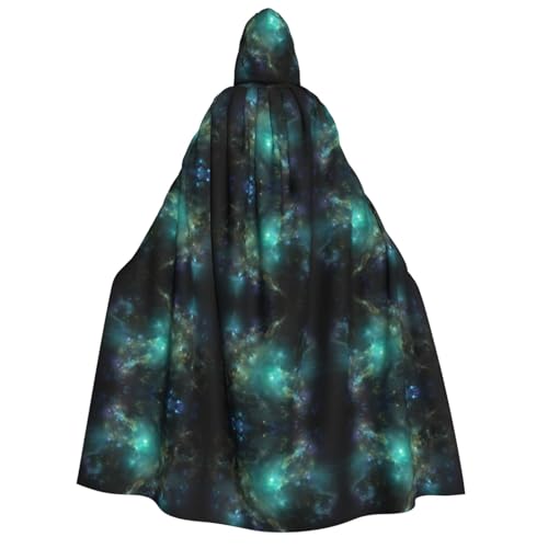 Loppott Kapuzenumhang mit Galaxie-Hintergrund, für Erwachsene, Halloween, Weihnachtsfeiern, Cosplay-Kostüm, Kapuze, Karnevalsumhang Loppott Kapuzenumhang mit Galaxie-Hintergrund, für Erwachsene, Halloween, Weihnachtsfeiern, Cosplay-Kostüm, Kapuze, Karnevalsumhang von Loppott