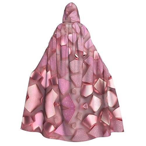Loppott Kapuzenumhang mit Kunst-Glitzer-Druck, für Erwachsene, Halloween, Weihnachtsfeiern, Cosplay-Kostüm, Kapuze, Karnevalsumhang Loppott Kapuzenumhang mit Kunst-Glitzer-Druck, für Erwachsene, Halloween, Weihnachtsfeiern, Cosplay-Kostüm, Kapuze, Karnevalsumhang von Loppott