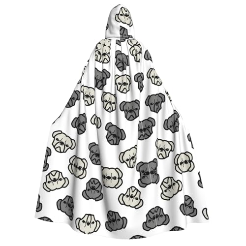 Loppott Merican Hundekopf-Umhang für Erwachsene, Kapuzenumhang, Halloween, Weihnachtsfeiern, Cosplay-Kostüm, Kapuze, Karnevals-Umhang Loppott Merican Hundekopf-Umhang für Erwachsene, Kapuzenumhang, Halloween, Weihnachtsfeiern, Cosplay-Kostüm, Kapuze, Karnevals-Umhang von Loppott