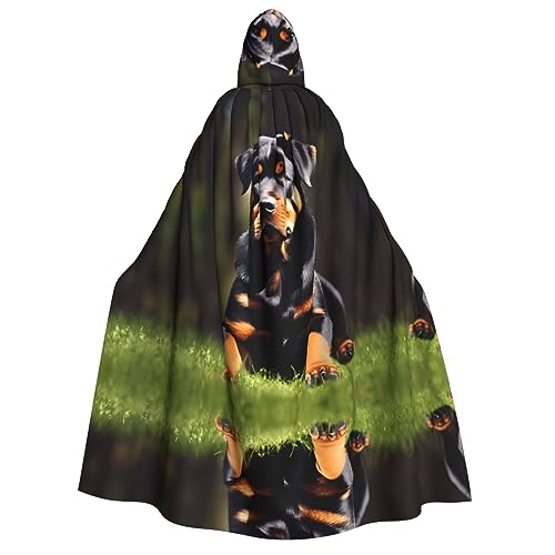 Loppott Rottweiler-Tapetendruck, Kapuzenumhang für Erwachsene, Halloween, Weihnachtsfeiern, Cosplay-Kostüm, Kapuze, Karnevalsumhang Loppott Rottweiler-Tapetendruck, Kapuzenumhang für Erwachsene, Halloween, Weihnachtsfeiern, Cosplay-Kostüm, Kapuze, Karnevalsumhang von Loppott