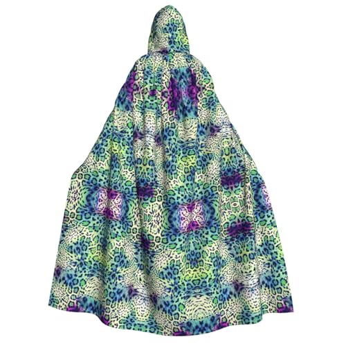 Umhang mit Kapuze für Erwachsene, Leopardenmuster, Halloween, Weihnachtsfeiern, Cosplay-Kostüm, Kapuze, Karnevalsumhang Umhang mit Kapuze für Erwachsene, Leopardenmuster, Halloween, Weihnachtsfeiern, Cosplay-Kostüm, Kapuze, Karnevalsumhang von Loppott