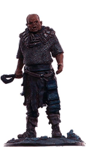 Lord Of The Rings Statue von Blei Collection Nº 85 Orc Brute at The Tower of Orthanc von Lord Of The Rings
