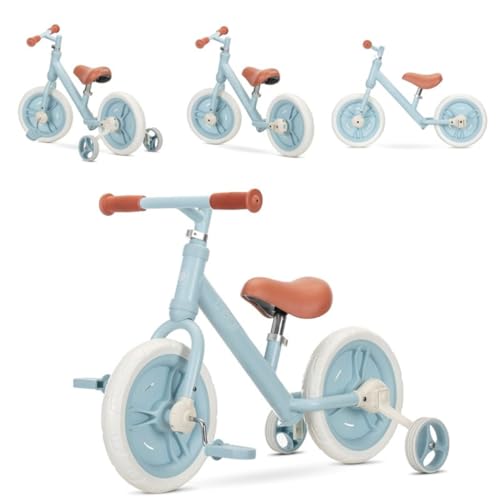 Lorelli Balance-Fahrrad, Energy-Dreirad, 2-in-1, EVA-Räder, 27,9 cm (11 Zoll), Farbe: Blau, Weiß von Lorelli