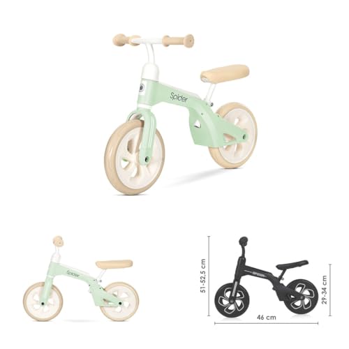 Lorelli Laufrad Spider 10 Zoll Räder höhenverstellbar Sitz Lenker Lenkbegrenzung von Lorelli