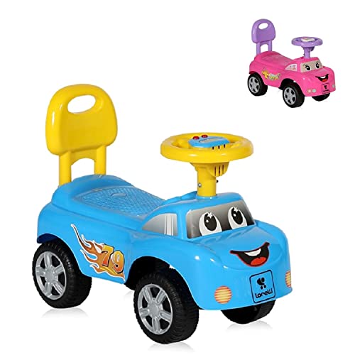 Lorelli Rutscher Kinderauto My Friend, ab 12 Monaten, Musikfunktion, Rückenlehne, Farben:blau von Lorelli