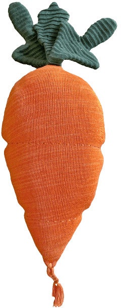 Lorena Canals Gestricktes Kissen Cathy the Carrot Lorena Canals Gestricktes Kissen Cathy the Carrot von LorenaCanals
