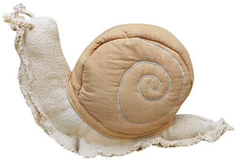 Lorena Canals Kissen Lazy Snail von LorenaCanals