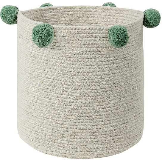 Lorena Canals Korb Bubbly, Natural-Green von LorenaCanals