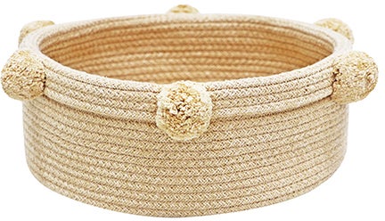Lorena Canals Korb Tablett, Gold von LorenaCanals