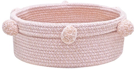Lorena Canals Korb Tablett, Rosa von LorenaCanals