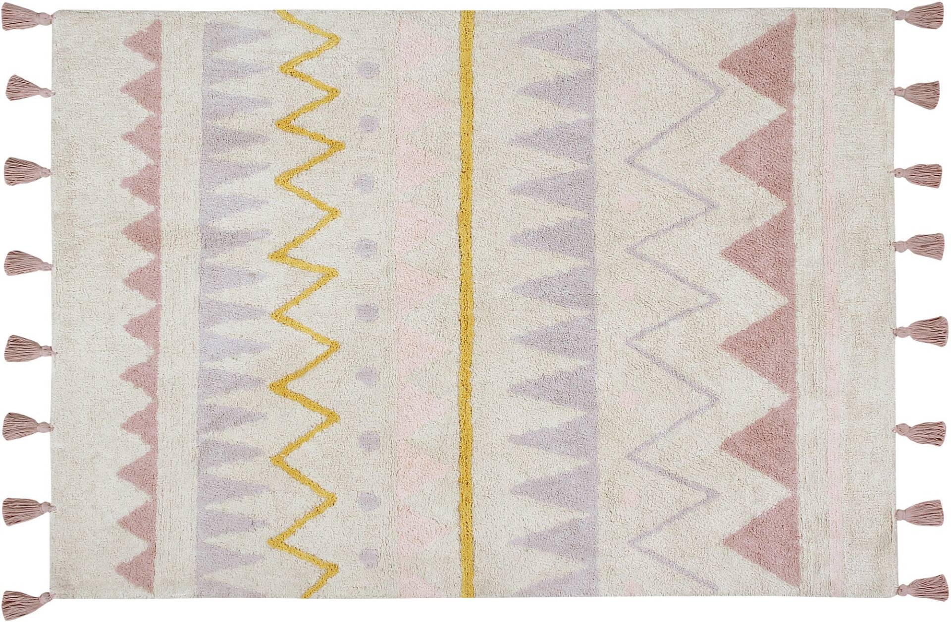 Lorena Canals Teppich Azteca, Natural-Nude Vintage Lorena Canals Teppich Azteca, Natural-Nude Vintage von LorenaCanals