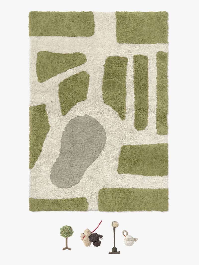 Lorena Canals Waschbarer Spielteppich 90x130 cm, Hyde Park von LorenaCanals