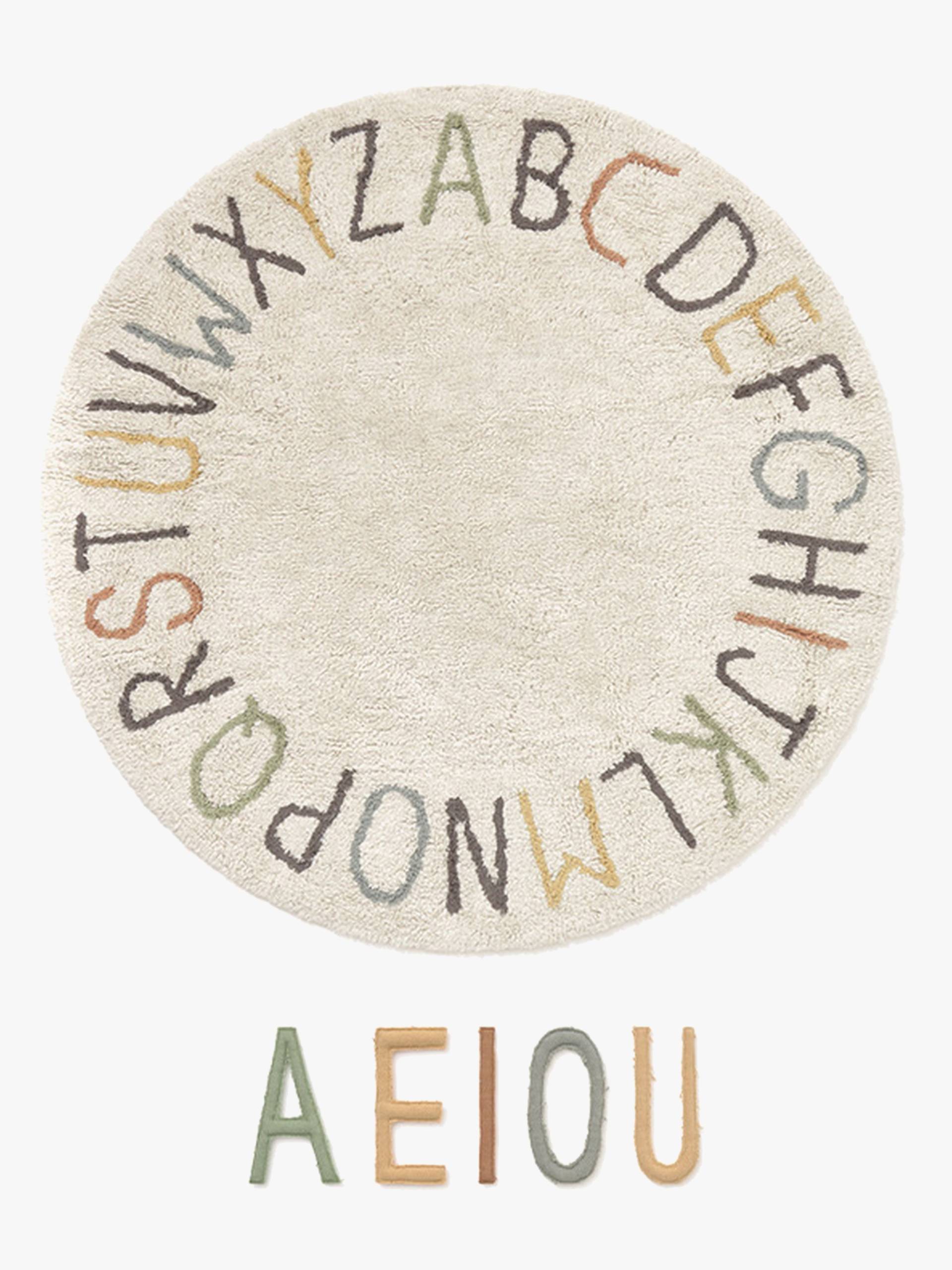 Lorena Canals Waschbarer Teppich, Letters Lorena Canals Waschbarer Teppich, Letters von LorenaCanals