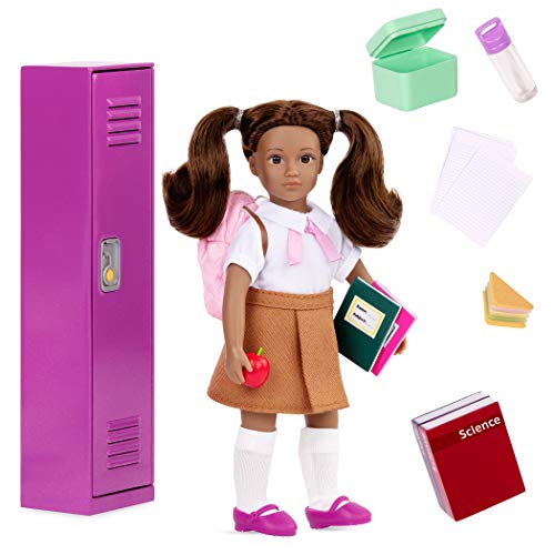 Lori Puppe Jessalyn in der Schule – Mini Puppe 15 cm mit Puppenkleidung, braunen langen Haaren, Puppen Zubehör – Spielzeug für Kinder ab 3 Jahre Lori Puppe Jessalyn in der Schule – Mini Puppe 15 cm mit Puppenkleidung, braunen langen Haaren, Puppen Zubehör – Spielzeug für Kinder ab 3 Jahre von Lori