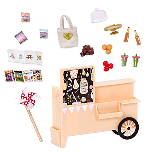 Lori Flughafen Verkaufsstand Set, Zubehör für 15 cm Mini Puppen – Puppenzubehör mit Imbisswagen, Essen, Magazine und mehr – Spielzeug für Kinder ab 3 Jahre Lori Flughafen Verkaufsstand Set, Zubehör für 15 cm Mini Puppen – Puppenzubehör mit Imbisswagen, Essen, Magazine und mehr – Spielzeug für Kinder ab 3 Jahre von Lori