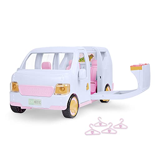 Lori LO37115C1Z Luxus Auto Set, Zubehör für 15 cm Puppen – Puppenzubehör mit Accessoires, Lichtern, Musik und mehr – Spielzeug für Kinder ab 3 Jahre, Pink Lori LO37115C1Z Luxus Auto Set, Zubehör für 15 cm Puppen – Puppenzubehör mit Accessoires, Lichtern, Musik und mehr – Spielzeug für Kinder ab 3 Jahre, Pink von Lori