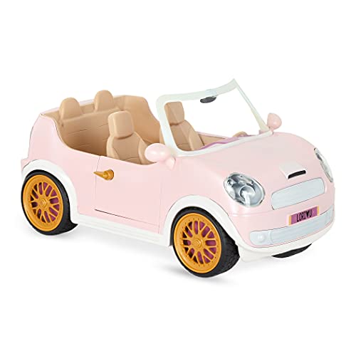 Lori Cabrio Set, Zubehör für 15 cm Puppen – Auto Puppenzubehör mit Accessoires und mehr – Spielzeug für Kinder ab 3 Jahre von Lori