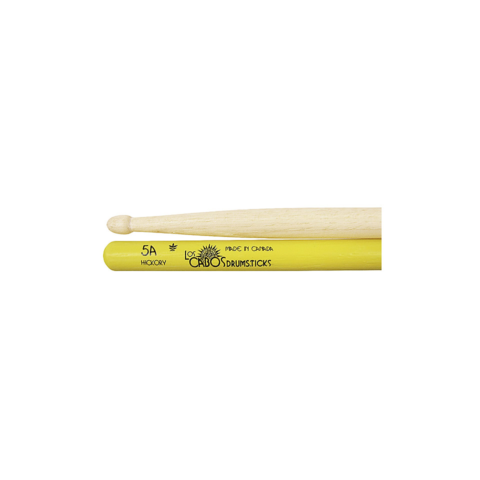Los Cabos White Hickory 5A Yellow Jacket Drumsticks Los Cabos White Hickory 5A Yellow Jacket Drumsticks von Los Cabos