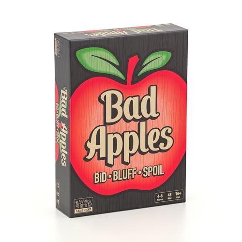 Lost Boy Entertainment Bad Apples Brettspiele - Familienspiele - Partyspiele - Spiele für Erwachsene - Kartenspiele - Strategie von Lost Boy Entertainment