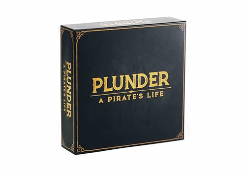 Plunder | Strategiebrettspiel auf ENGLISCH | Brettspiele für Familien | Brettspiele für Erwachsene und Kinder | Spieleabend für Familien | 2 bis 6 Spieler | A Pirate‘s Life | Das große Plündern Plunder | Strategiebrettspiel auf ENGLISCH | Brettspiele für Familien | Brettspiele für Erwachsene und Kinder | Spieleabend für Familien | 2 bis 6 Spieler | A Pirate‘s Life | Das große Plündern von Lost Boy Entertainment
