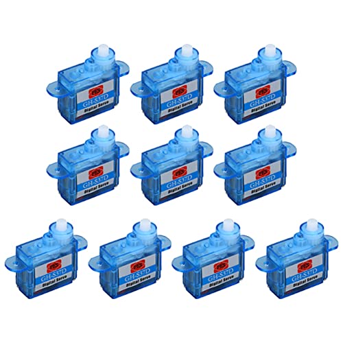Losueeun 10 StüCk -S37D 3.7G Digital Servo Miniatur Servo für RC Flugzeug Trex 250 Hubschrauber Boot Auto von Losueeun