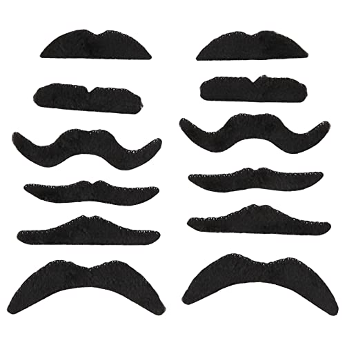Losueeun 12 Stuecke Selbstklebende Sortierte Gefaelschte Schnurrbaerte Bart Set Stilvolle Baerte Fuer Kostuem Geburtstag Losueeun 12 Stuecke Selbstklebende Sortierte Gefaelschte Schnurrbaerte Bart Set Stilvolle Baerte Fuer Kostuem Geburtstag von Losueeun