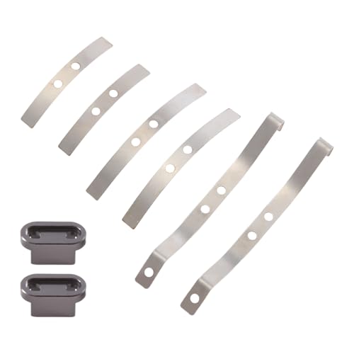 Losueeun 2 Paar Stahl StoßDäMpfer Blattfedern Federung für D12 B14 B24 B16 B36 RC Auto Upgrade Teile ZubehöR von Losueeun
