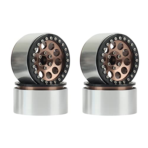 Losueeun 4 StüCke Metall 2.2 Perlenverschluss Rad Naben Felge für 1/10 RC Crawler Axial SCX10 RR10 Wraith 90056 90048 TRX4-6,4 Losueeun 4 StüCke Metall 2.2 Perlenverschluss Rad Naben Felge für 1/10 RC Crawler Axial SCX10 RR10 Wraith 90056 90048 TRX4-6,4 von Losueeun