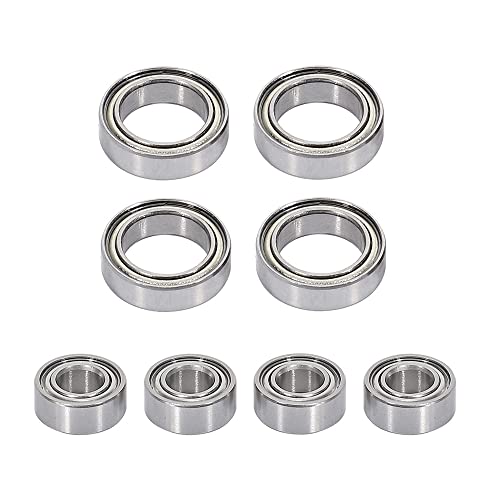 Losueeun 8-Teiliges Lager Set für SG1603 SG1604 1603 UD1601 UD1602 UD1603 UD1604 1/16 RC Auto Teile ZubehöR von Losueeun