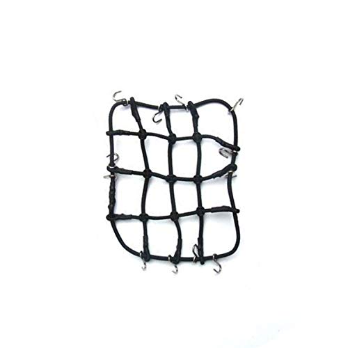 Losueeun RC Auto Teile ZubehöR Elastisches GepäCk Netz für 1/12 MN D90 D99 MN99S, Schwarz von Losueeun