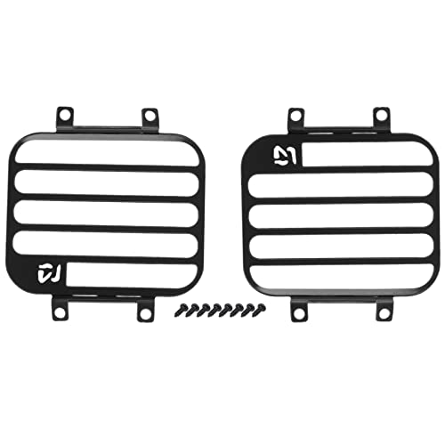 Losueeun für MN D90 D99S MN99S 1/12 RC Auto Upgrade Teile Front Licht Lampen Schutz Scheinwerfer Abdeckung Schutz Gitter ZubehöR von Losueeun
