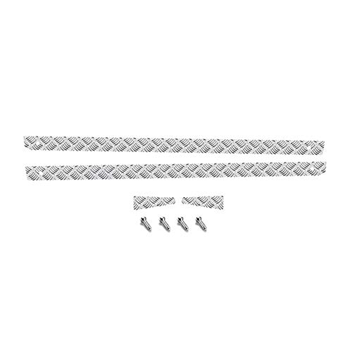 Losueeun für MN D90 D99S MN99S 1/12 RC Auto Upgrade Teile Hintere und Seitliche Metall Schutz Platte Rutschschutz Gegen Rutschfestigkeit von Losueeun