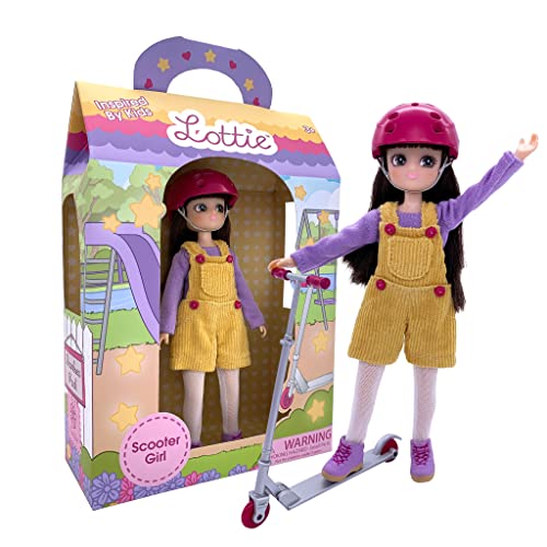 Lottie Scooter Girl Doll | Toys for Girls and Boys | Muñeca | Gifts for 3 4 5 6 7 8 Year Old | Small 7.5 inch von Lottie