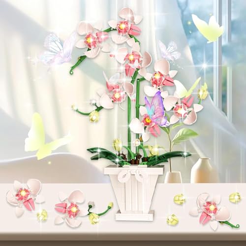 Lotvic Blumen Bausteine Bausatz 718 Stück Blumen Bausteine Bausteinspielzeug Lotvic Blumen Bausteine Bausatz 718 Stück Blumen Bausteine Bausteinspielzeug von Lotvic