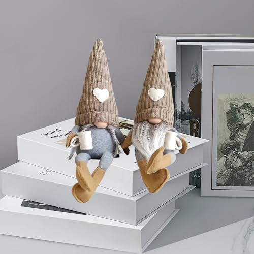 Lotvic Kaffee Gonks Gnomes Plüsch Puppe, Kaffee Gonks Plüsch Puppe Dekor, Handgemachte Kaffeebar GNOME Dekor für Cafe Küche Home Office Dekorationen Lotvic Kaffee Gonks Gnomes Plüsch Puppe, Kaffee Gonks Plüsch Puppe Dekor, Handgemachte Kaffeebar GNOME Dekor für Cafe Küche Home Office Dekorationen von Lotvic