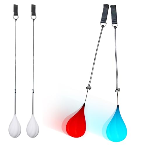 Lotvic 2 Stück Led Poi Bälle für Kinder & Erwachsene, Poi Jonglierbälle, Jonglierbälle Leuchtend, LED Pois Kinder Jonglage, Jonglierset & Lightpainting Zubehör, für Tanzen, Lichtshow, Rave Lotvic 2 Stück Led Poi Bälle für Kinder & Erwachsene, Poi Jonglierbälle, Jonglierbälle Leuchtend, LED Pois Kinder Jonglage, Jonglierset & Lightpainting Zubehör, für Tanzen, Lichtshow, Rave von Lotvic