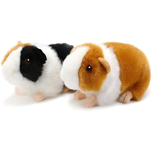Lotvic Meerschweinchen Kuscheltier, 2 Stück Realistische Hamster Plüschtiere Spielzeug, Kuscheltiere Weiche Meerschweinchen für Jungen Mädchen Partybedarf Lotvic Meerschweinchen Kuscheltier, 2 Stück Realistische Hamster Plüschtiere Spielzeug, Kuscheltiere Weiche Meerschweinchen für Jungen Mädchen Partybedarf von Lotvic