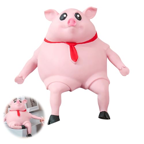 Lotvic Anti Stress Schwein, Rosa Piggy Squeeze Toy, Schweine Quetschspielzeug, Kreatives Dekompressions Piggy, Squishy Squeeze Spielzeug, Anti Stress Spielzeug Schwein für Erwachsene und Kinder Lotvic Anti Stress Schwein, Rosa Piggy Squeeze Toy, Schweine Quetschspielzeug, Kreatives Dekompressions Piggy, Squishy Squeeze Spielzeug, Anti Stress Spielzeug Schwein für Erwachsene und Kinder von Lotvic