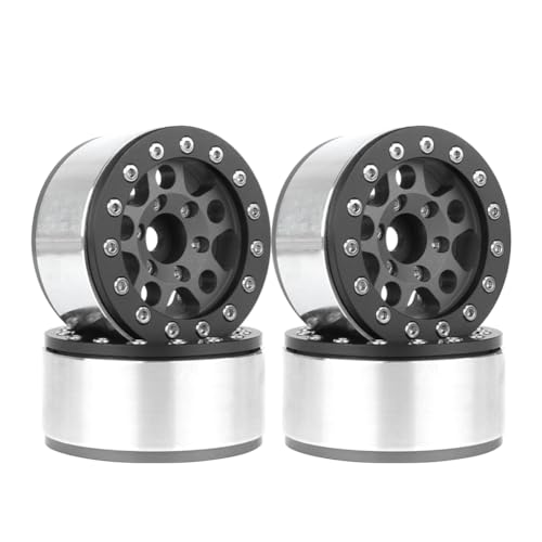Loufy 1,55 Metallrad mit schwarzem , aus , für Fahrzeuge mit 1/10 RC Axial SCX10 Ghost TRX4 TRX6 D90 4WD Loufy 1,55 Metallrad mit schwarzem , aus , für Fahrzeuge mit 1/10 RC Axial SCX10 Ghost TRX4 TRX6 D90 4WD von Loufy
