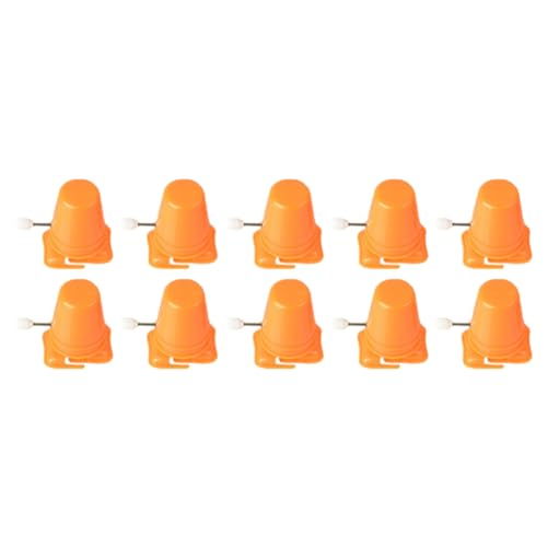 Loufy 10 Stück Roboter, Spielzeug für Kinder, Aufziehspielzeug, Bewegungsmechanismus, für Kinder, Sportspielzeug, Orange Loufy 10 Stück Roboter, Spielzeug für Kinder, Aufziehspielzeug, Bewegungsmechanismus, für Kinder, Sportspielzeug, Orange von Loufy