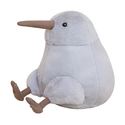 Loufy Realistisches Plüschtier Kiwi Grau, Körperkissen aus Plüsch, großer Kiwi-Vogel, realistisch, sitzend, Plüschgeschenke, A Loufy Realistisches Plüschtier Kiwi Grau, Körperkissen aus Plüsch, großer Kiwi-Vogel, realistisch, sitzend, Plüschgeschenke, A von Loufy