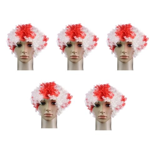 Loufy Universal-Fußballkappe für und Damen, atmungsaktiver und weicher Perückenhut für Outdoor-Turnierfans, Europameisterspiele Loufy Universal-Fußballkappe für und Damen, atmungsaktiver und weicher Perückenhut für Outdoor-Turnierfans, Europameisterspiele von Loufy