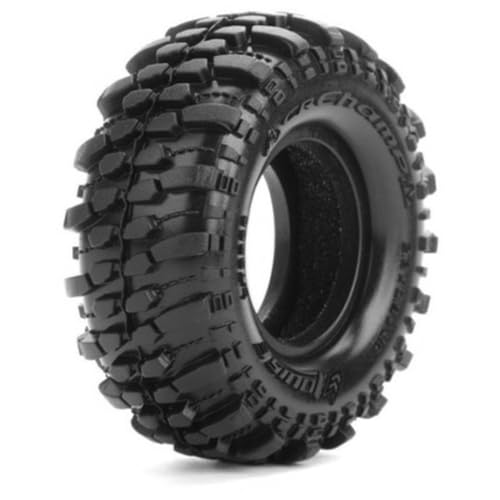 LOUISE CR-CHAMP 1.0 SUPERSOFT NUR REIFEN (2) MINI-CRAWLER 1/18, 1/24 von Louise