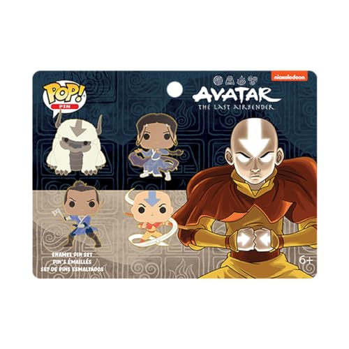 Funko Pop! Pin Set: Nickelodeon - Avatar Characters 4er Pack Pin Set Funko Pop! Pin Set: Nickelodeon - Avatar Characters 4er Pack Pin Set von Loungefly