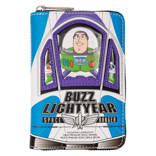 Loungefly Pixar Toy Story 30. Jahrestag Buzz Lightyear Geldbörse mit Reißverschluss Loungefly Pixar Toy Story 30. Jahrestag Buzz Lightyear Geldbörse mit Reißverschluss von Loungefly